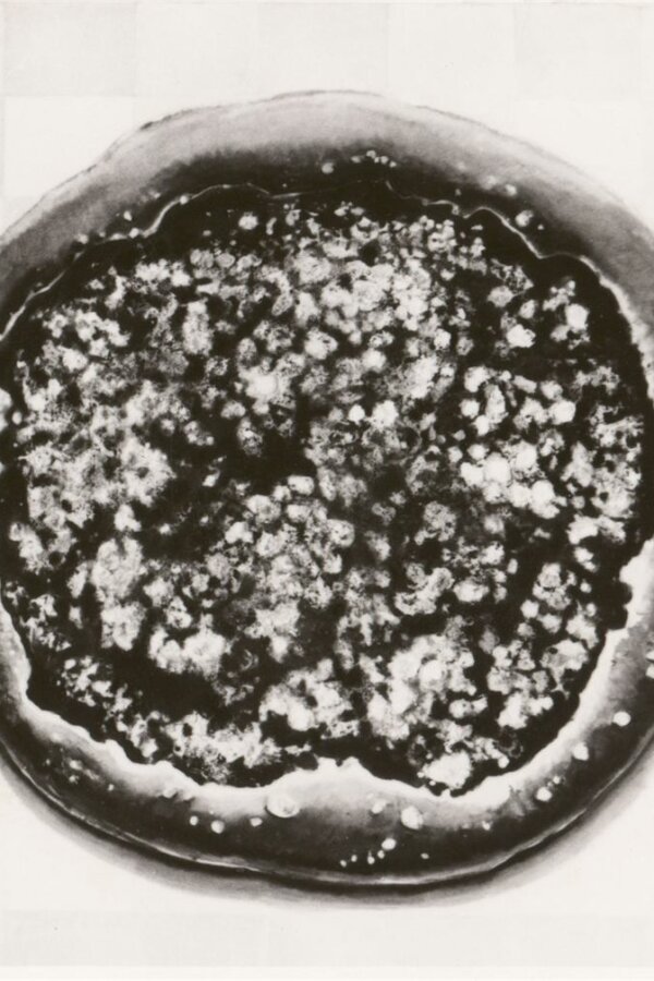 Ladislav Perůtka, Koláč, 1989, olej